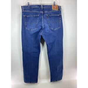 Levi's 505 Red Tab Blue Denim Jeans Regular Fit Straight Leg Men’s Size 36x29